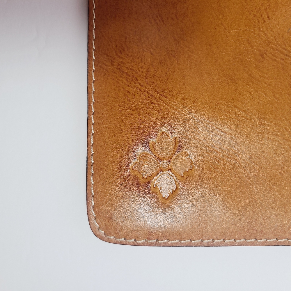 Patricia Nash Genuine Leather Messenger Bag - Picture 6 of 9